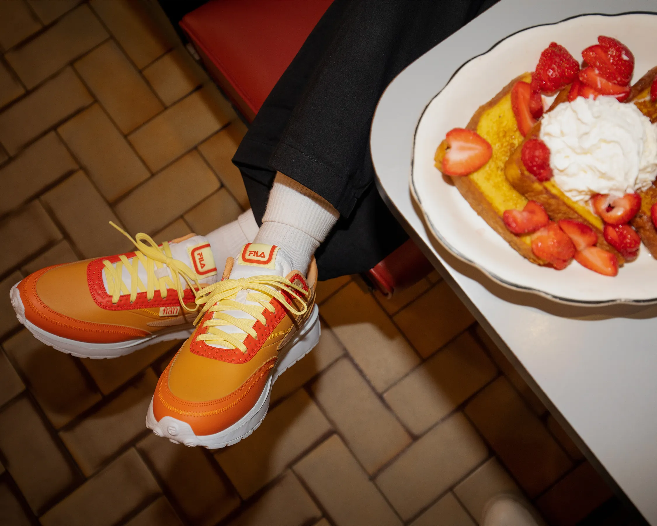 【おちゃだ】SCANDAL Feedback! X FILA FLAN x FILA | Limited-Edition French Toast Sneaker Collaboration